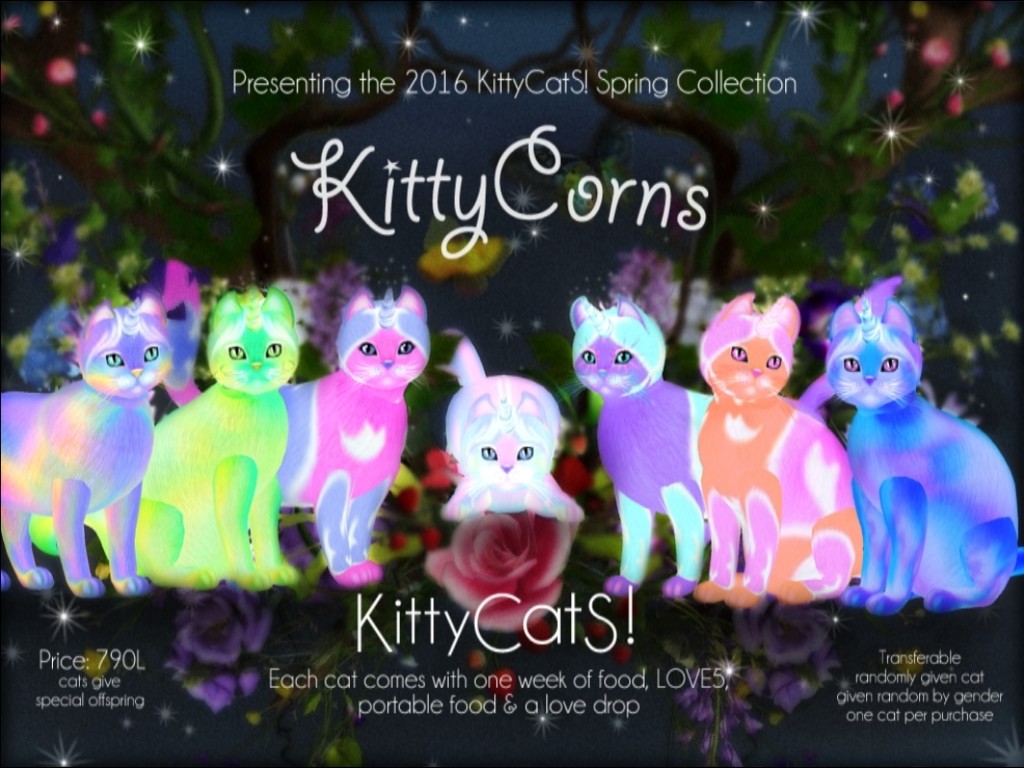 Kitty Spring Collection Presenting the KittyCatS Spring Collection 2016 – “KittyCornS ...