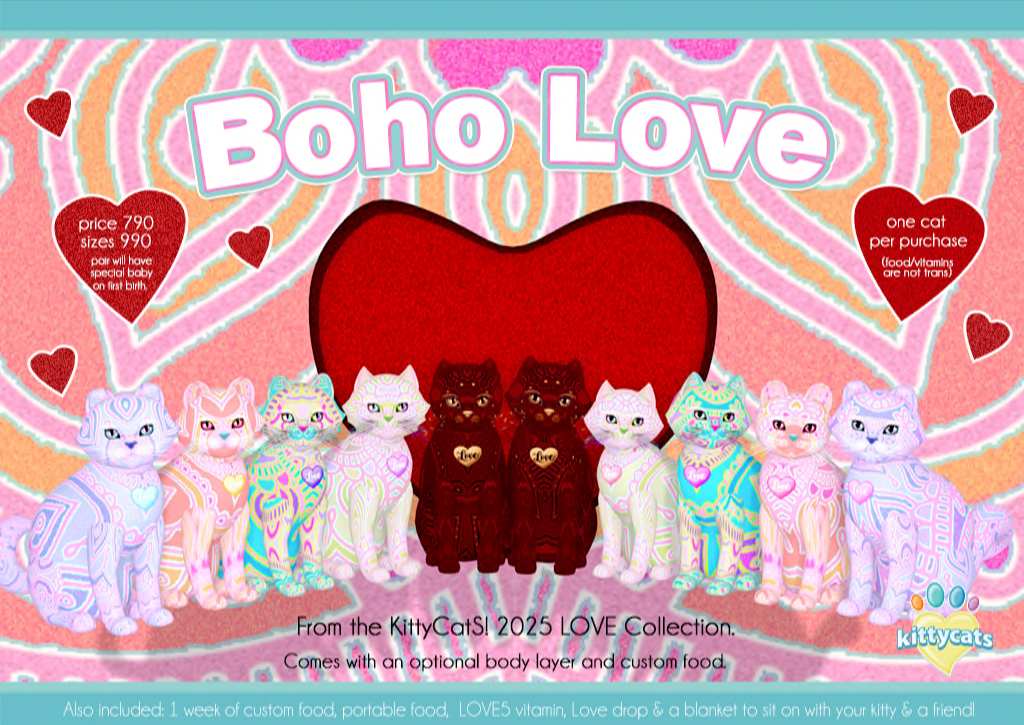 boho love ad